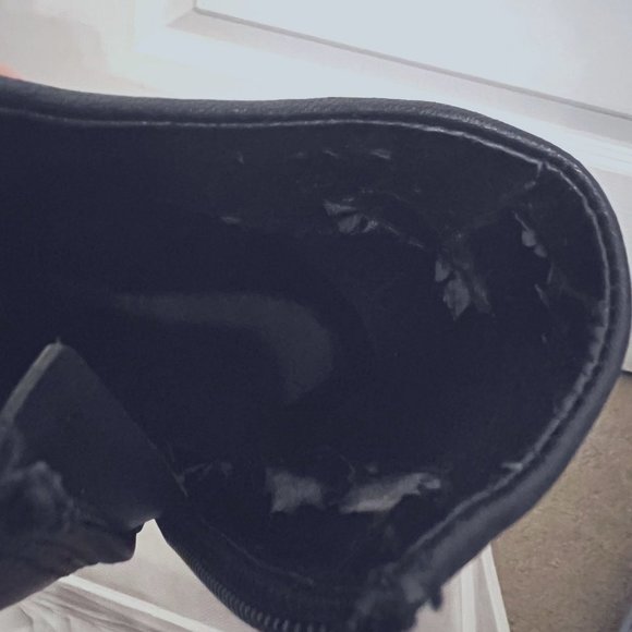 Antonio Melani Black Ankle Bootie-3" Heel- Leather-Women's size 9M - Picture 9 of 15